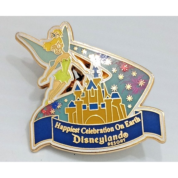 Disney Other - Disneyland  2005 Resort Happiest Celebration On Earth Pin Tinker Bell Energizer